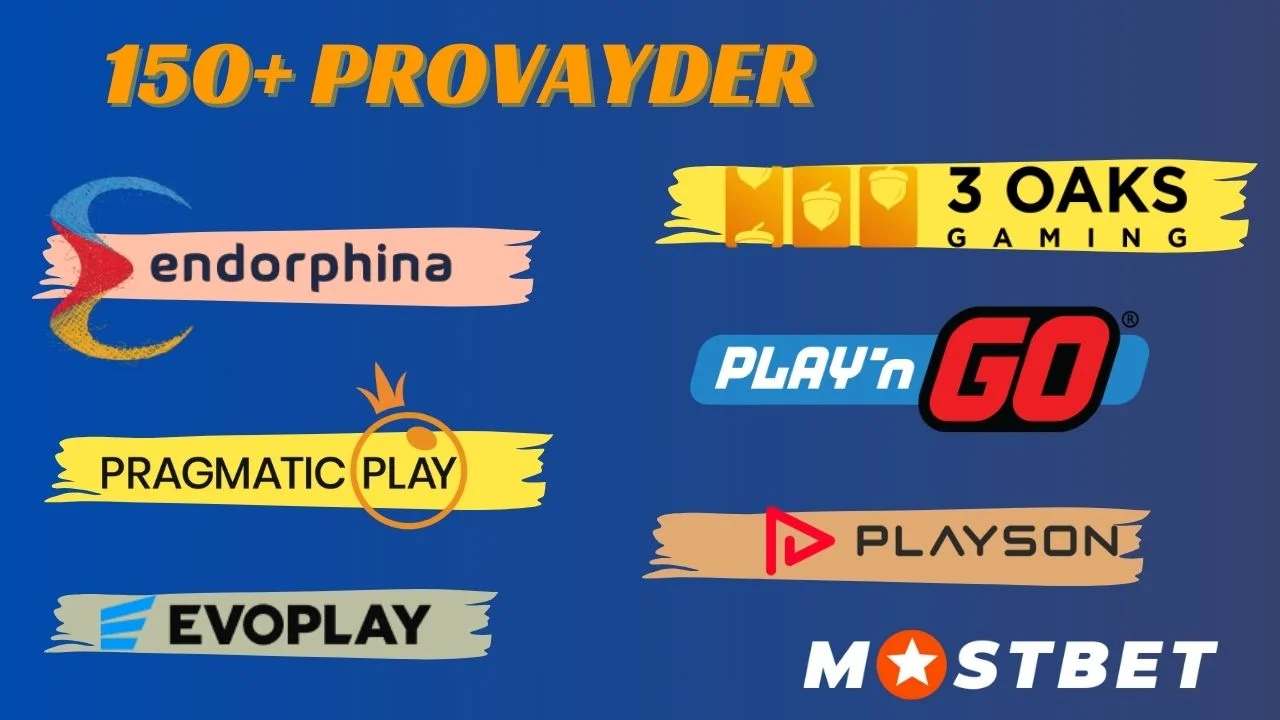 Mostbet slot provayderləri – Pragmatic Play, EvoPlay